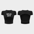 【TEENDRE SOLD OUT TOP】露背修身短版上衣｜顯瘦百搭 辣妹必備