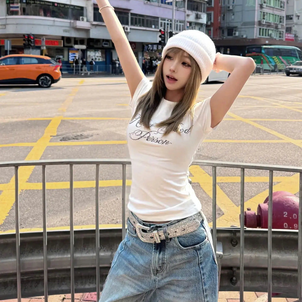 水鑽鑽石腰帶 女款｜閃耀亮眼 個性百搭｜時尚穿搭配件 外出必備