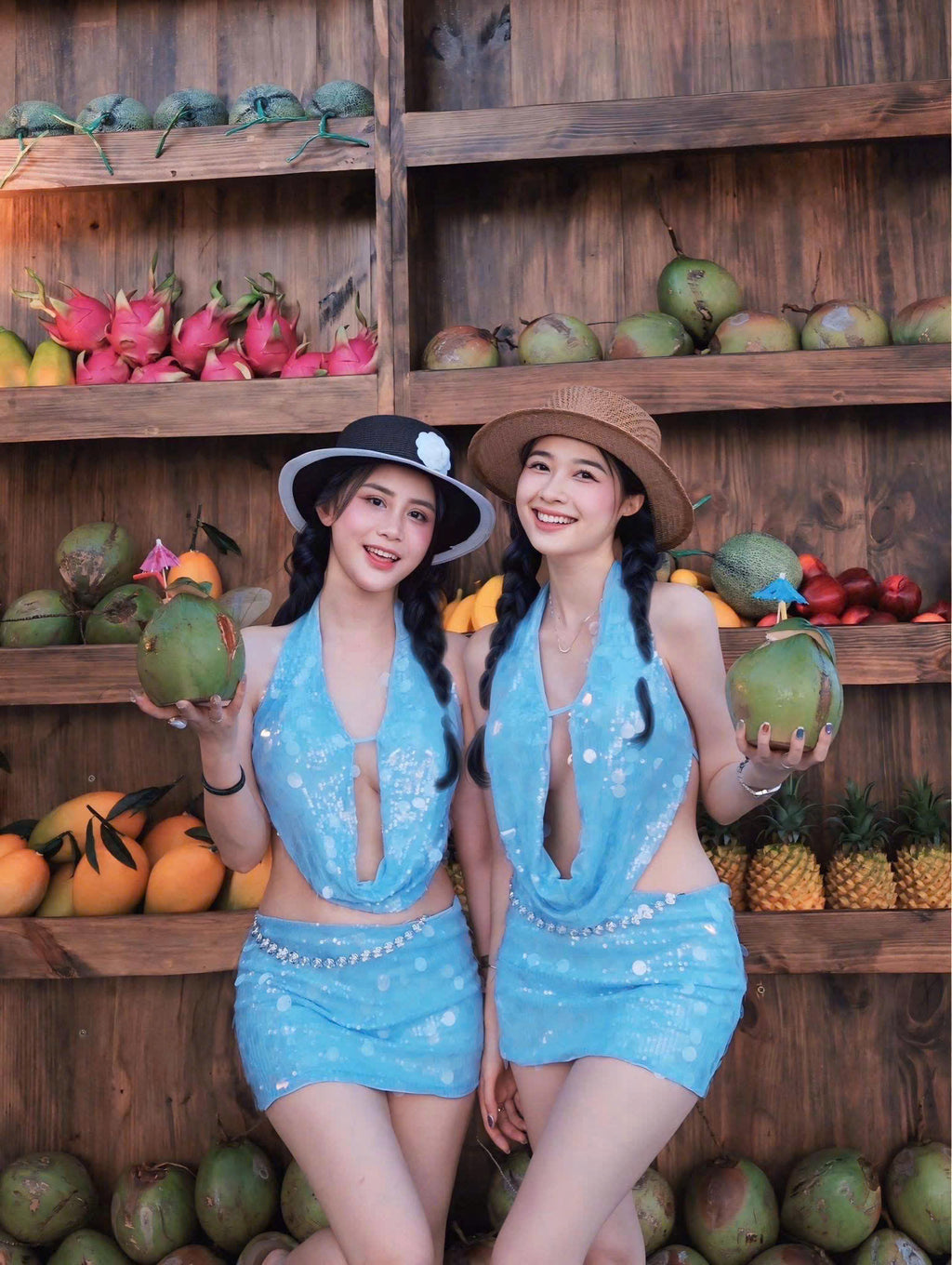 【TEENDRE KIMSA BIKINI】亮片比基尼套裝｜性感顯身材 海島渡假必備